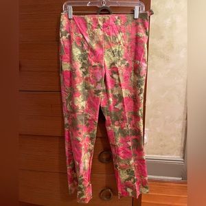 SIGRID OLSEN FLORAL PANT 4P